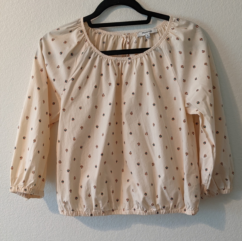 Madewell Women's Floral Blouse